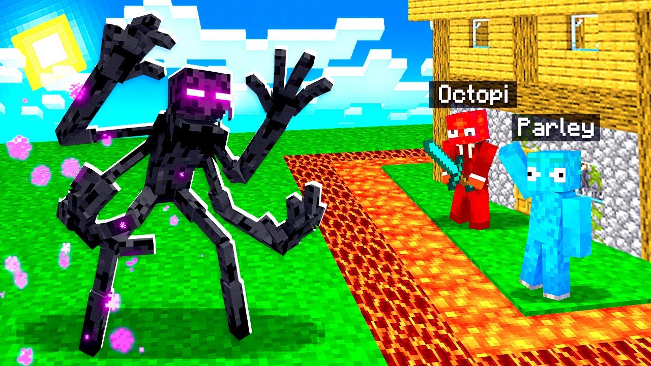 Mutant Enderman VS The Most Secure Minecraft House!