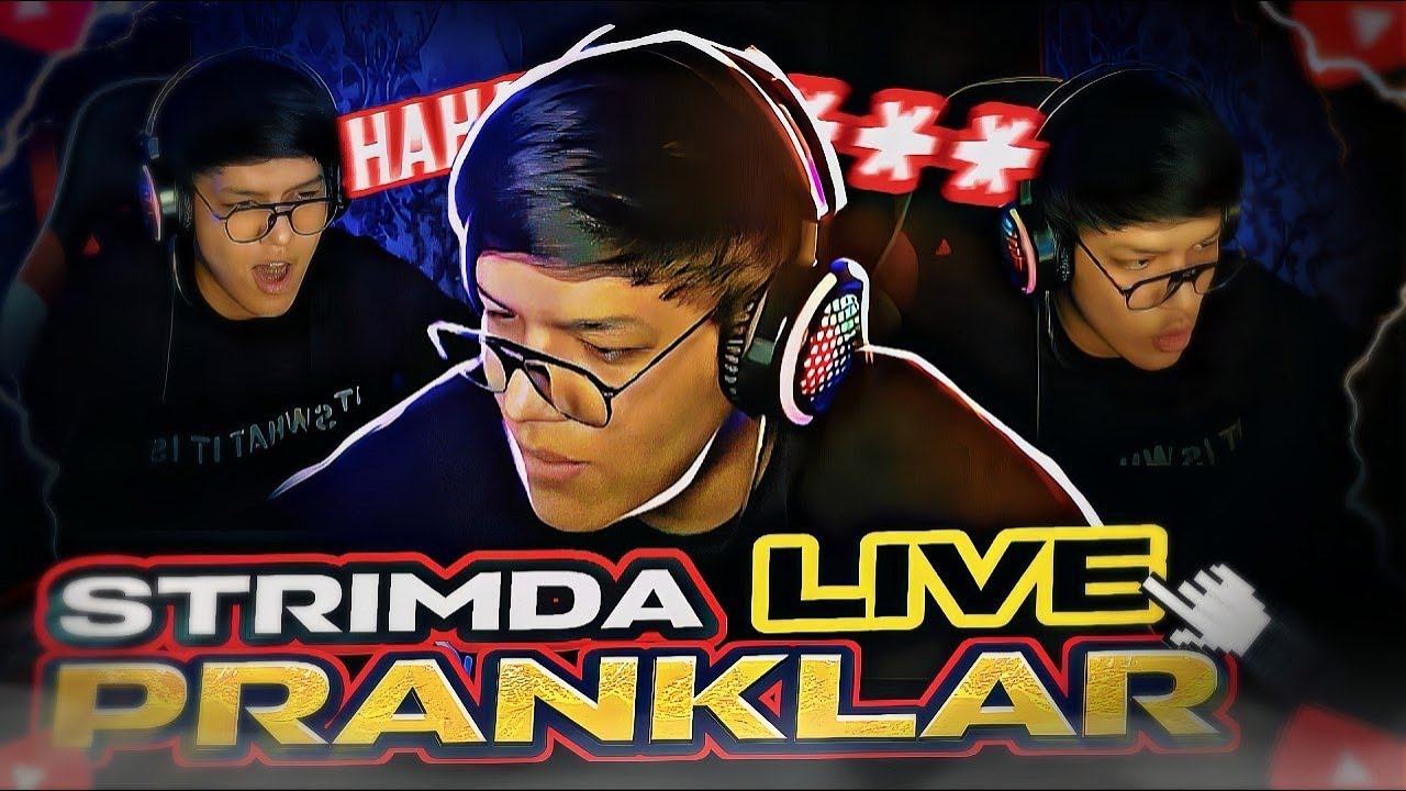 Strimnda yana pranklar? kani ketiii