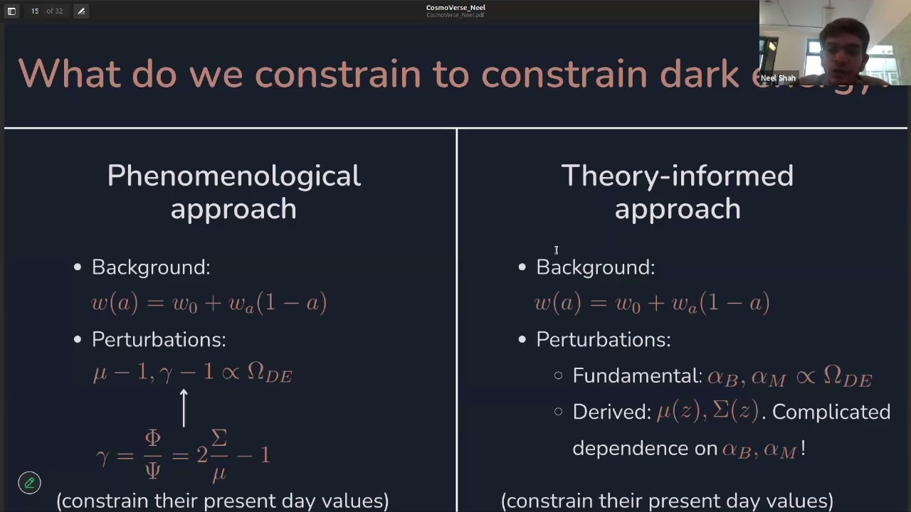 CosmoVerse Journal Club: Neel Shah