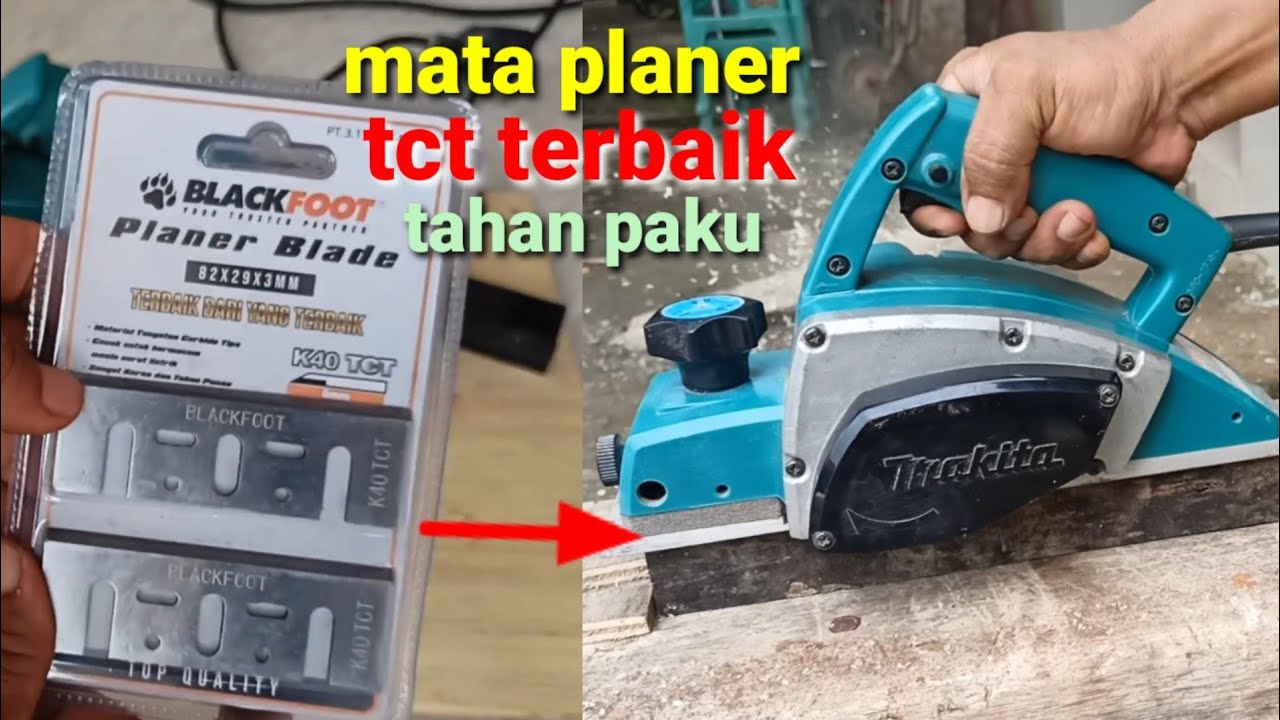 mata pisau serut kayu tct terbaik, blackfoot K40, bisa tebas paku