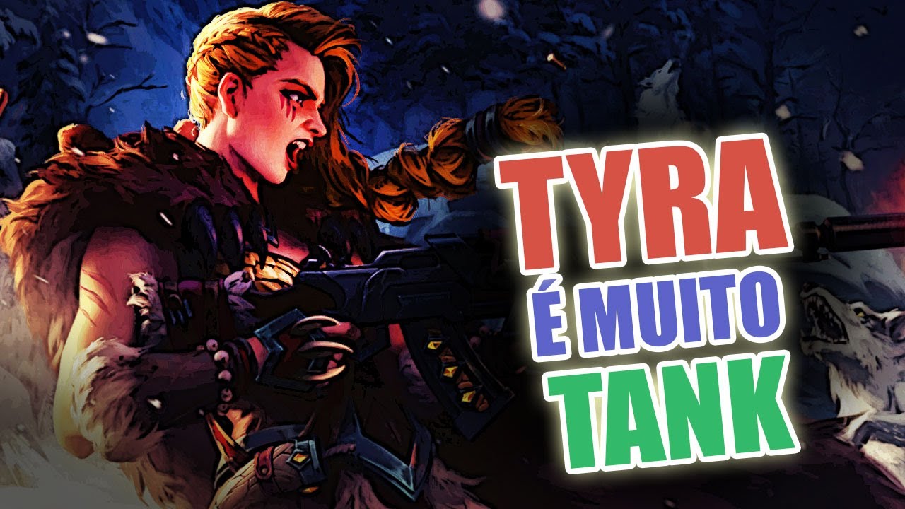 TYRA TANKA MUITO!!! - Paladins Ranked Gameplay