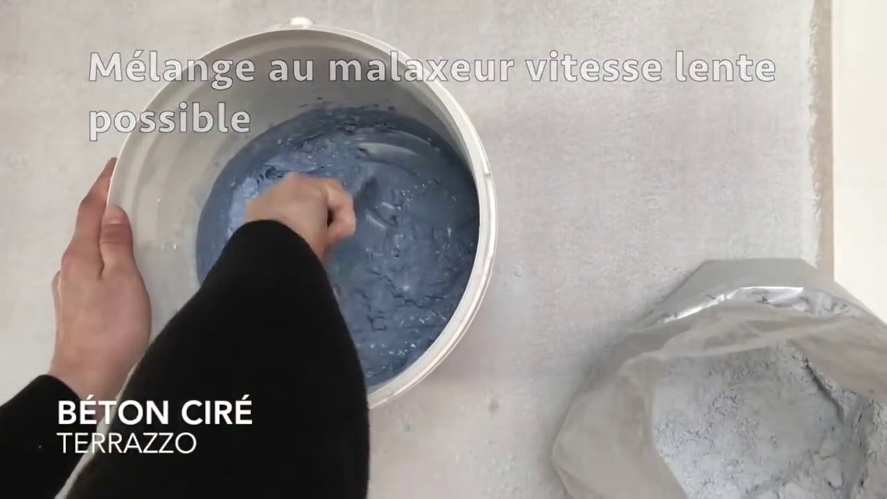Comment appliquer du béton ciré avec TERRAZZO - SAMSE