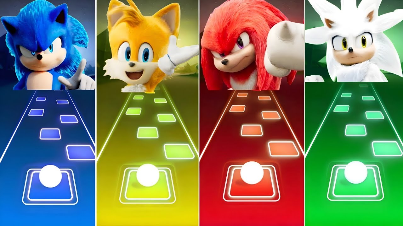 🔴 Sonic SUPER 😱 OTHER HEDGEHOG 3 Tiles Hop 🎯 Cedm rush 🟢 #109