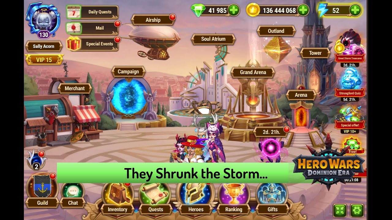 The Great Storm Returns — Hero Wars: Dominion Era