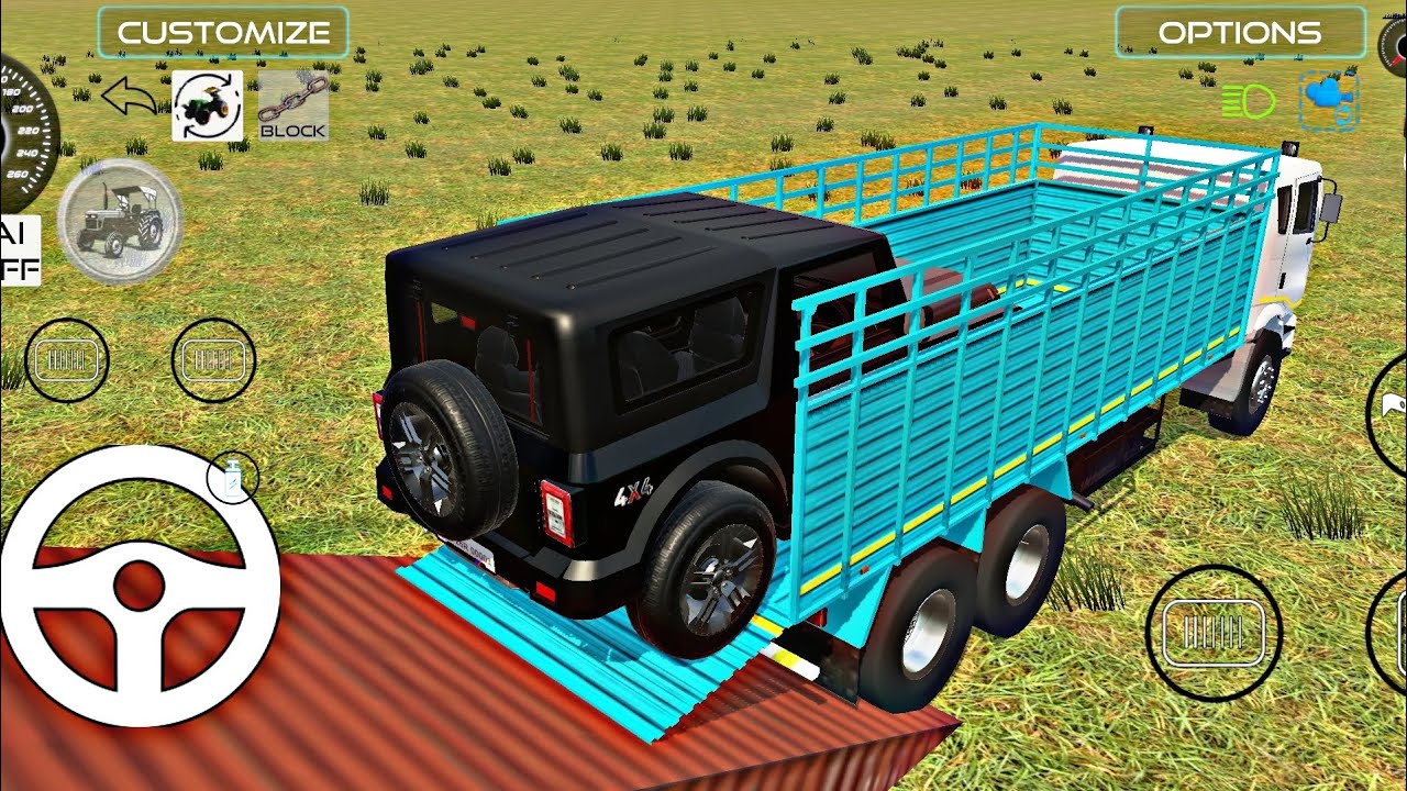 Drive Bullet and car Unloading Stone From Dumper Truck in Game 💥 #truck#bullet350#gaming#dumper#jcb