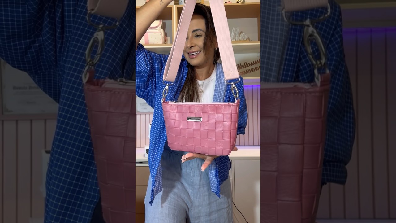 Costurando Passo a passo uma BOLSA TRANSVERSAL f&aacute;cil para iniciantes na costura - COSTURA CRIATIVA