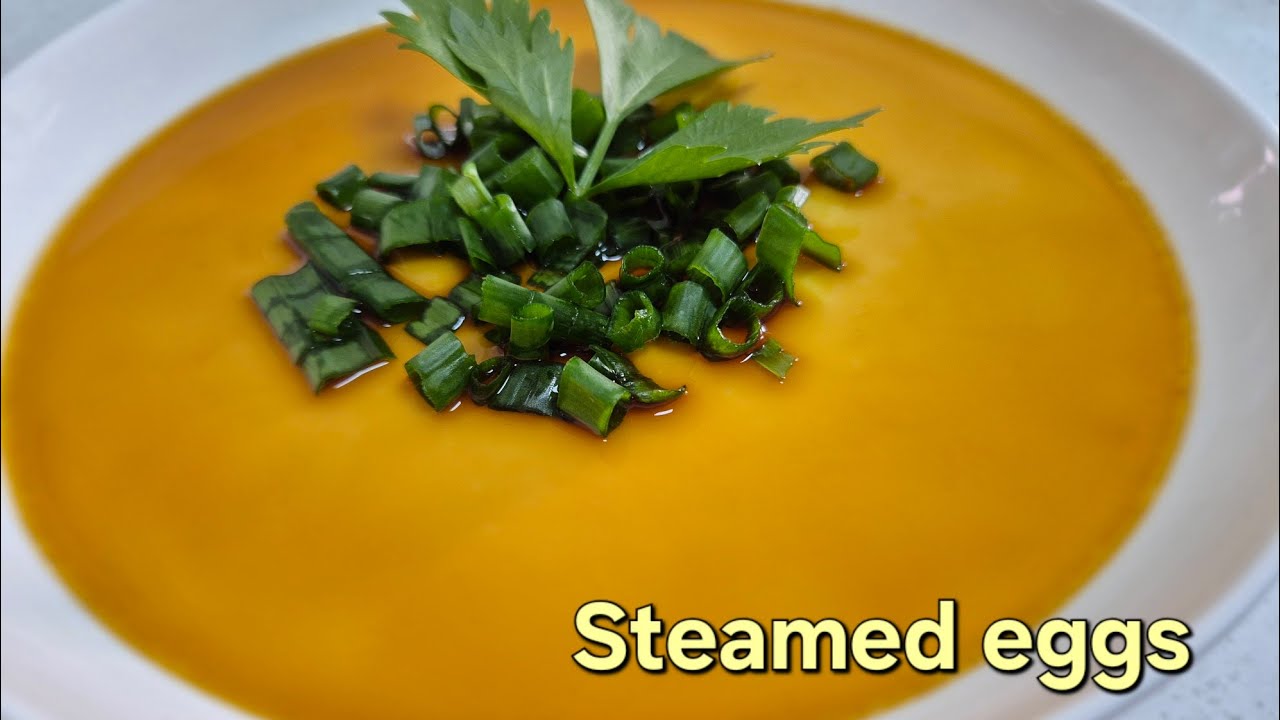 Smooth & silky steamed eggs 蒸蛋 #steamedegg #egg #eggrecipe  #simplerecipe #cooking #proteinsources
