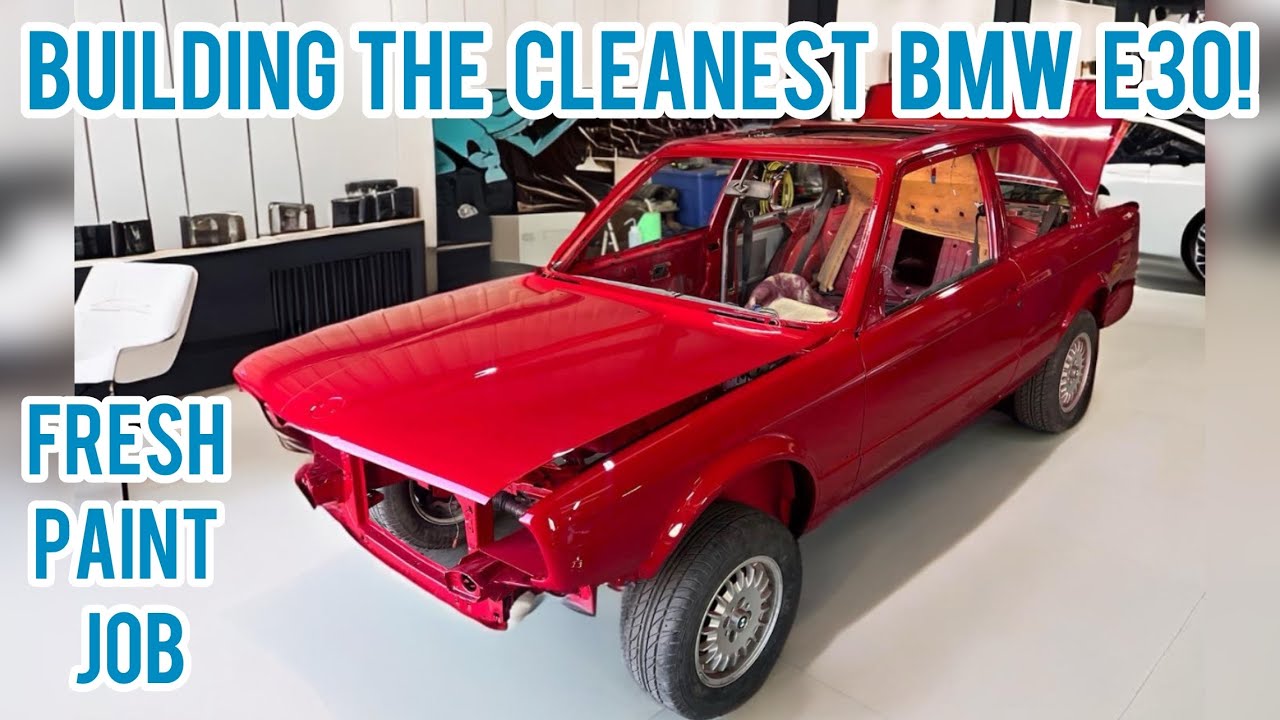 СОЗДАЕМ САМЫЙ ЧИСТЫЙ BMW E30 В ИСТОРИИ! *СВЕЖАЯ ПОКРАСКА*