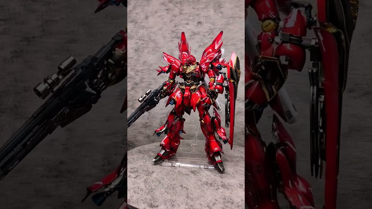 RG Sinanju #gundam #gunpla #shortvideo #gunplabuilder #sinanju