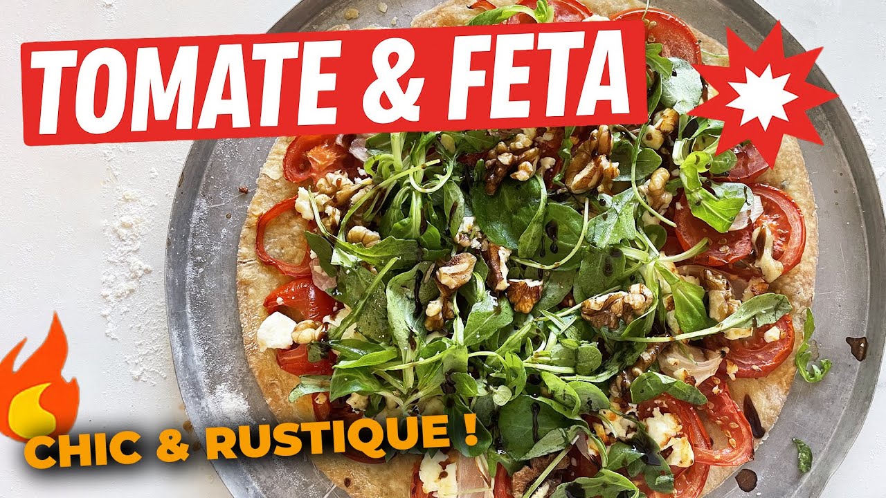 🍅🧀 La tarte tomates & feta qui fait toujours son effet (et sans beurre) ✨