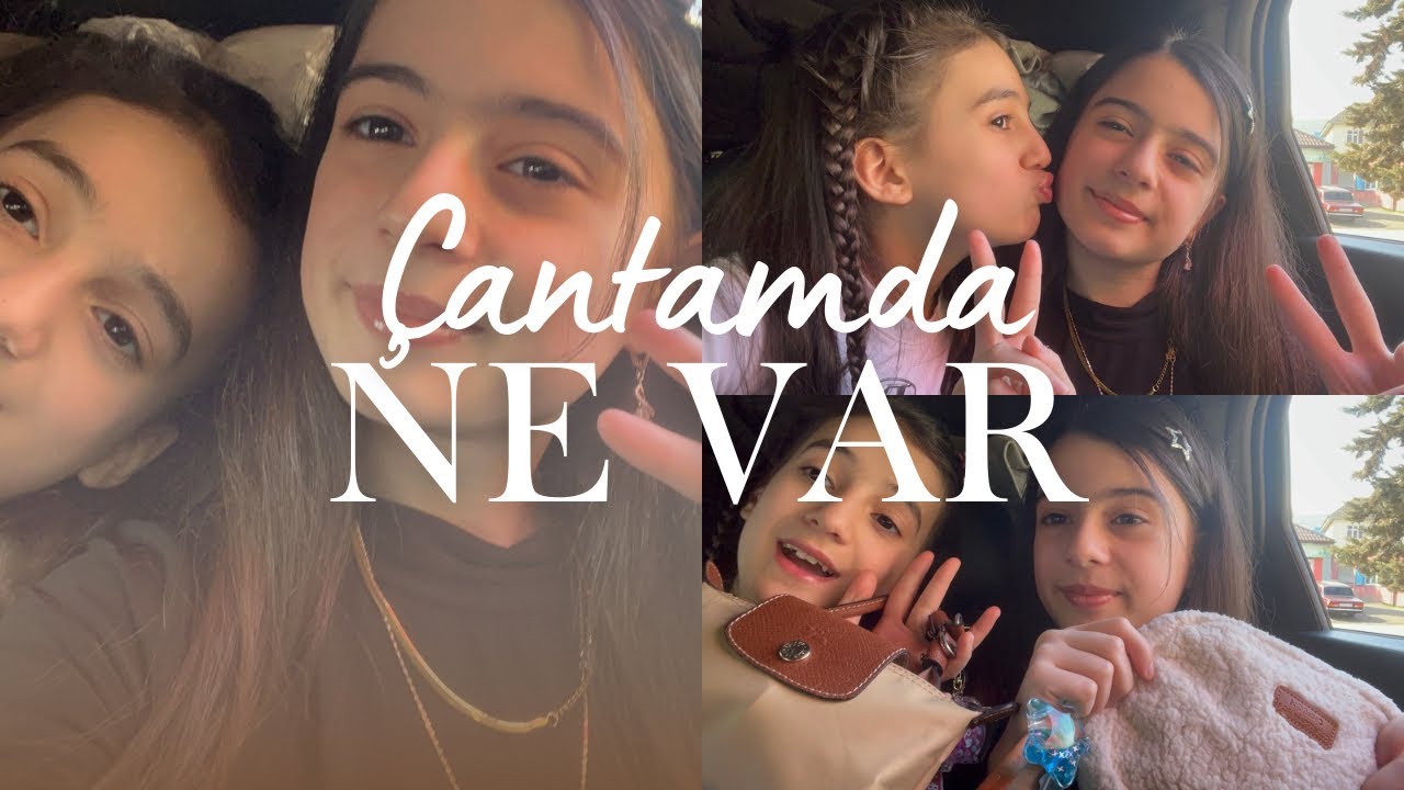 Çantamda ne var?😊✨