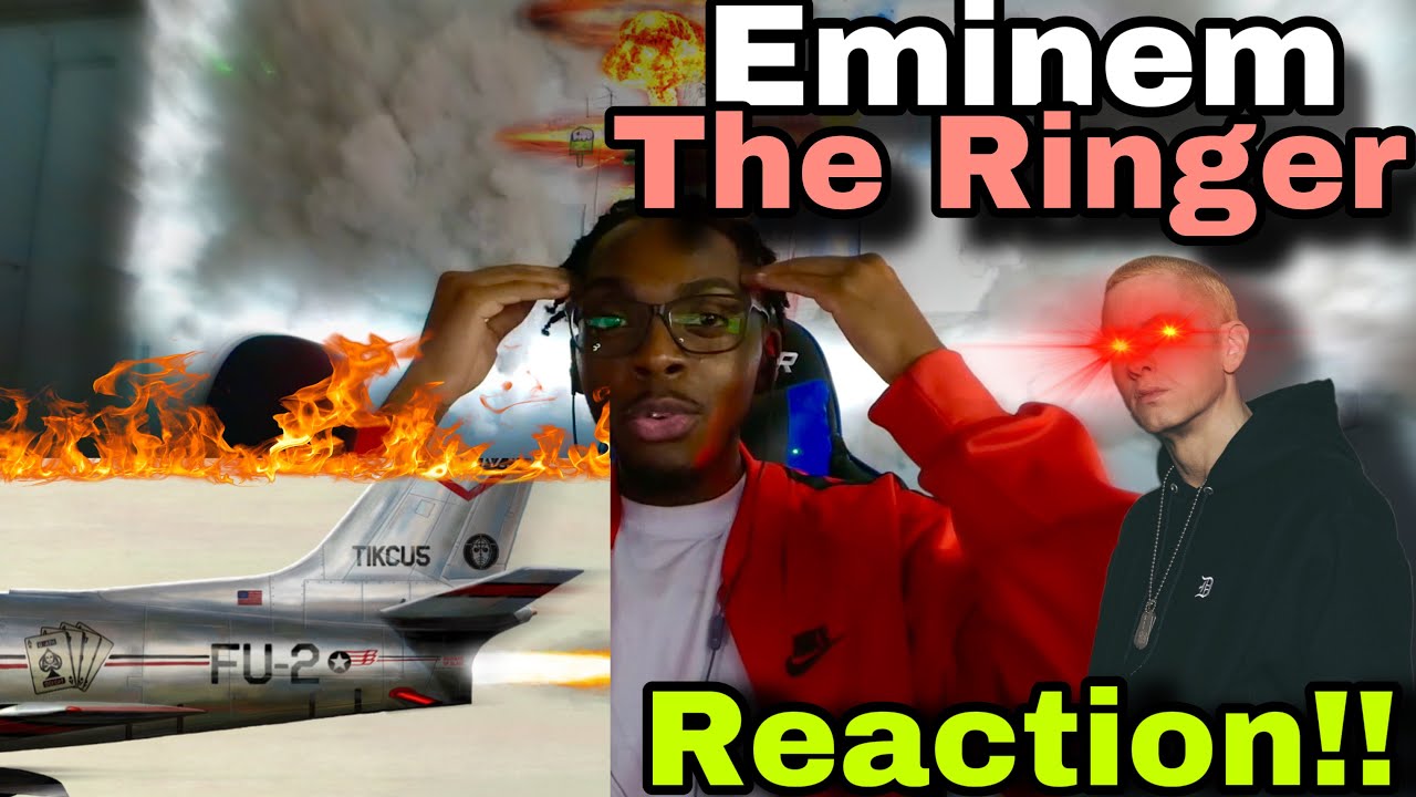 First Time Hearing | EMINEM - THE RINGER (REACTION!!)