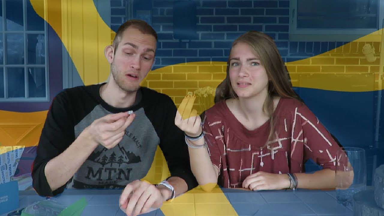 Trying Swedish Snacks with my Sister