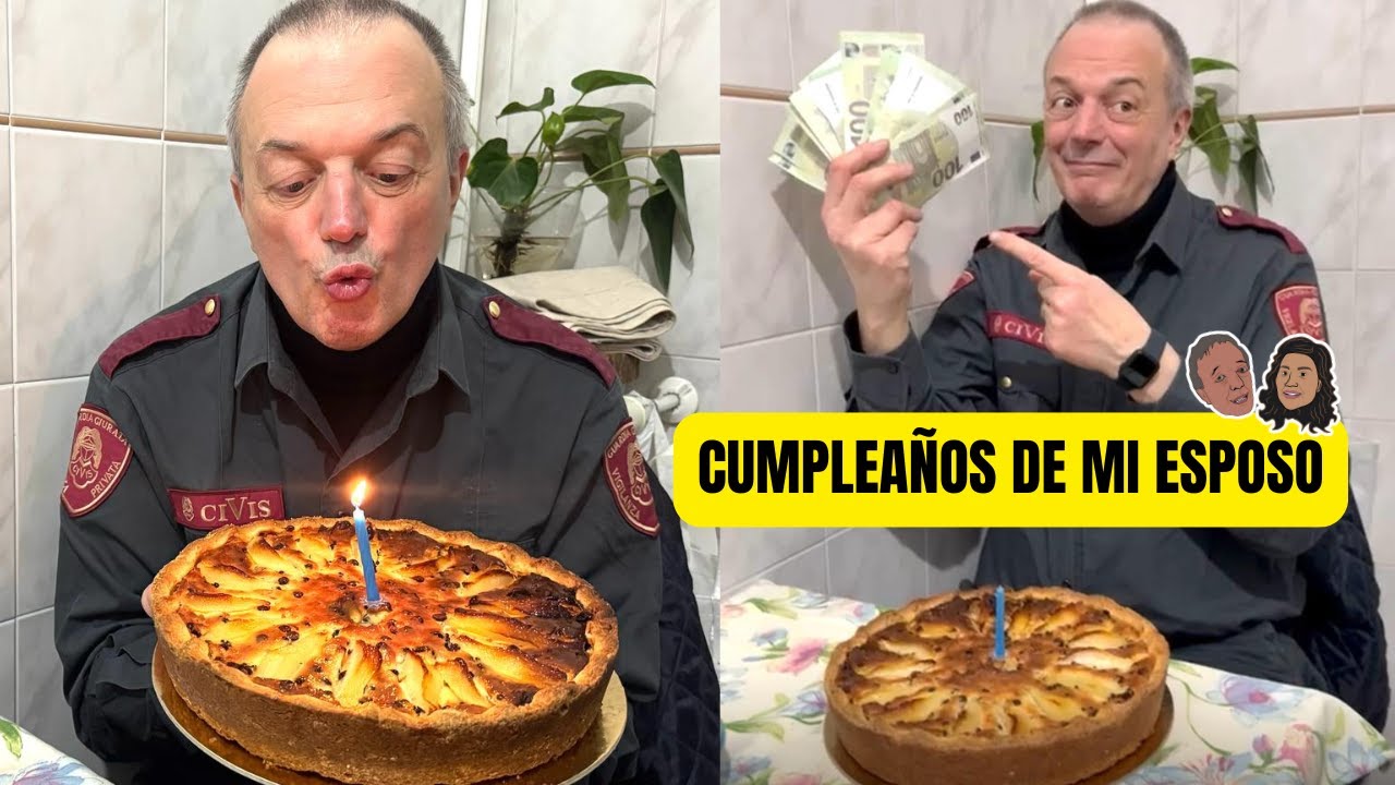 Cumpleaños de mi esposo- mi hija regala dinero a mi esposo