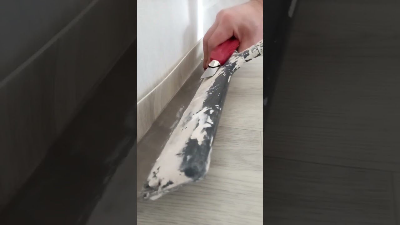 Простая РЕЗКА линолеума.