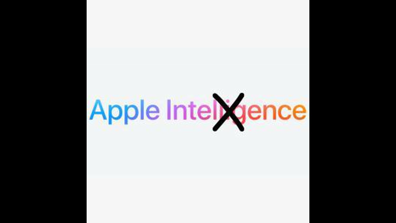 Apple has no intelligence
