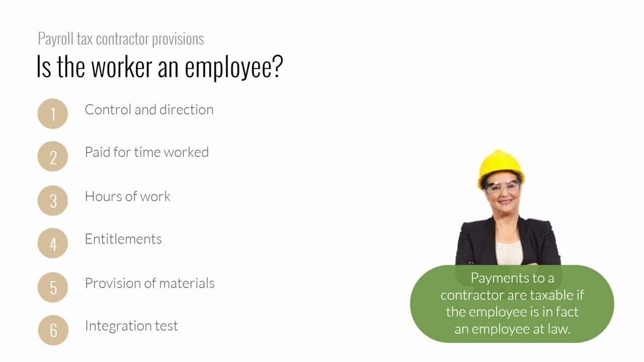 Introduction to contractors for payroll tax in Queensland