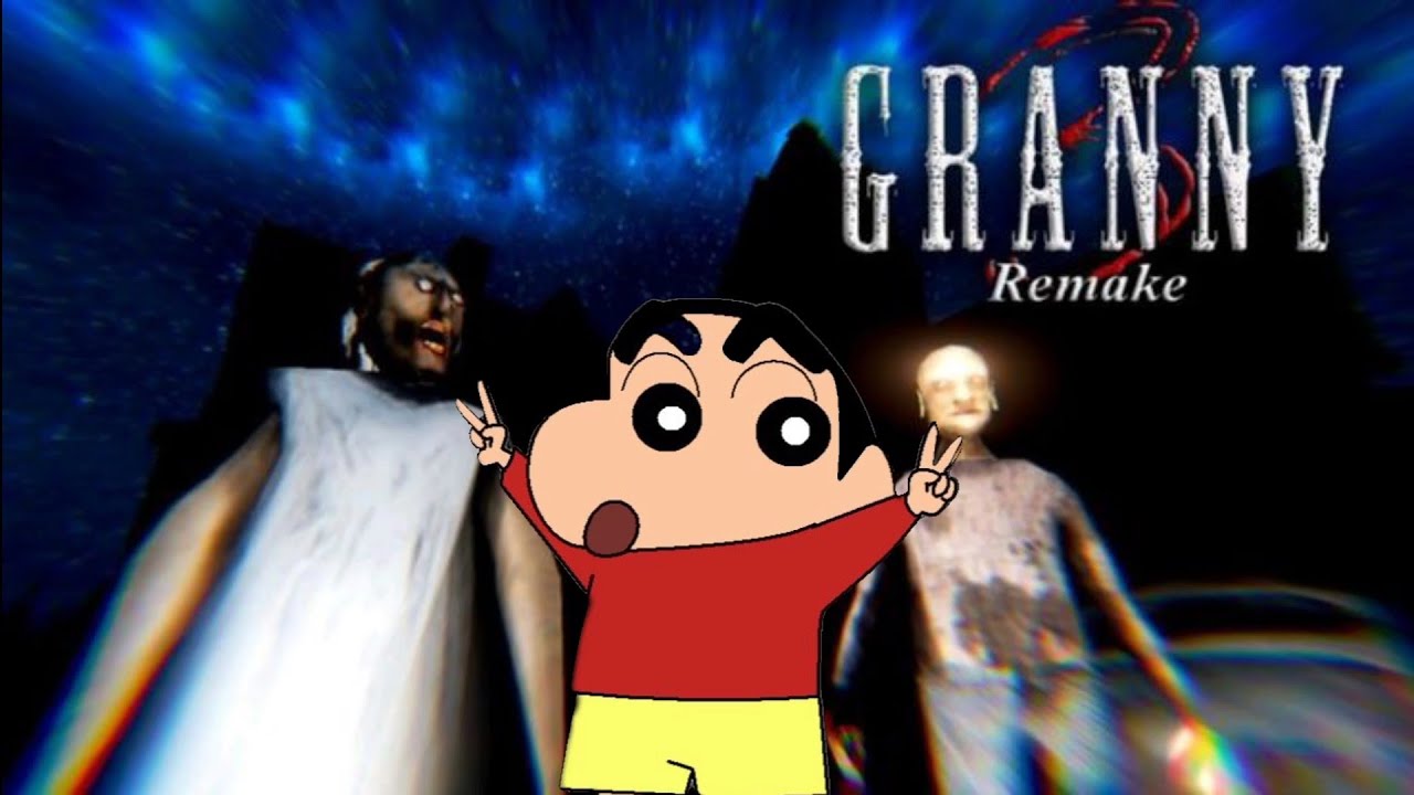 Granny & (Shinchan op) Horror Game Granny's House' full Gameplay Ep 23