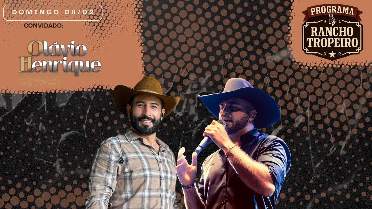 OTÁVIO HENRIQUE no Programa Rancho Tropeiro: Talento e Voz no Modão de hoje!