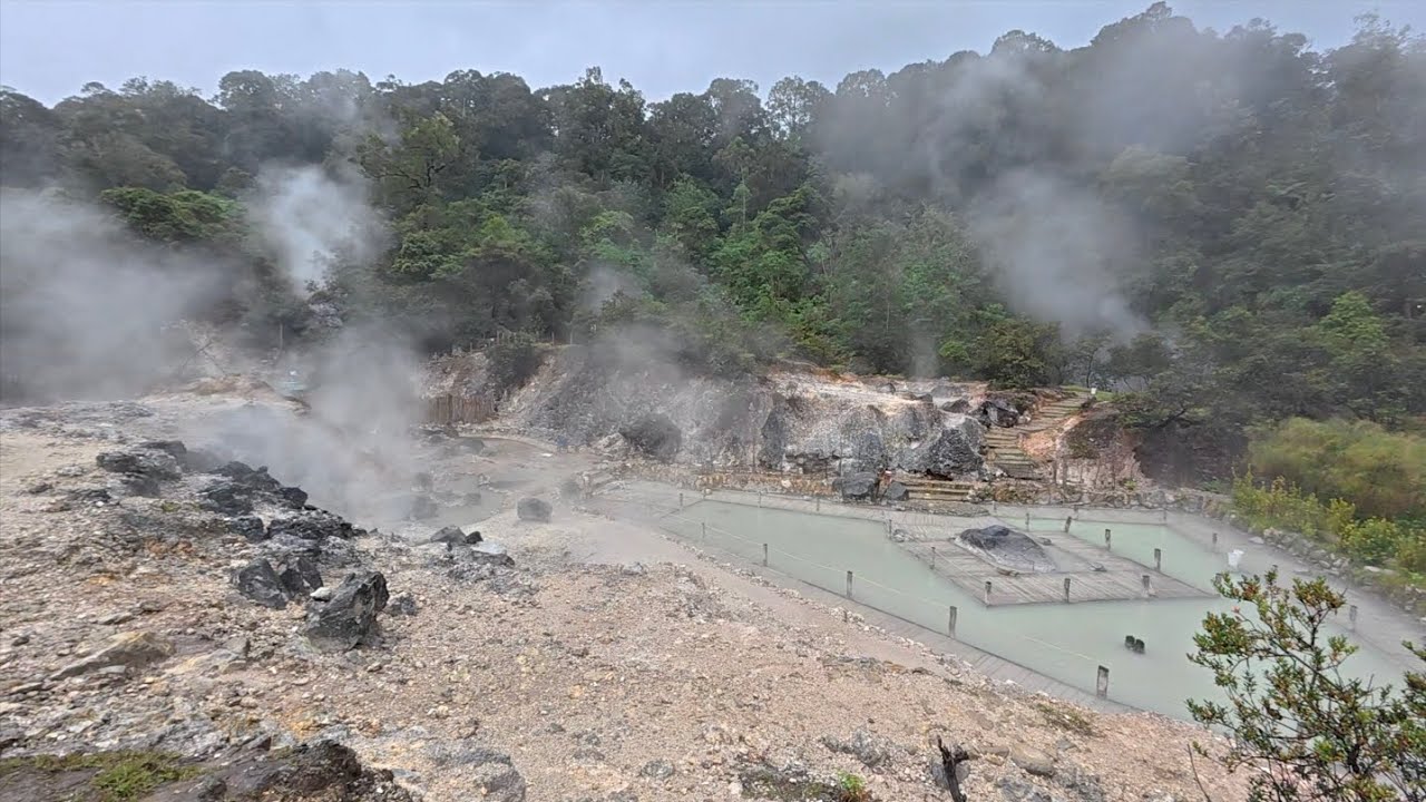 KAWAH RENGGANIS CIWIDEY: Review Paket VIP 100rb, Keranjang Sultan & Jembatan Gantung