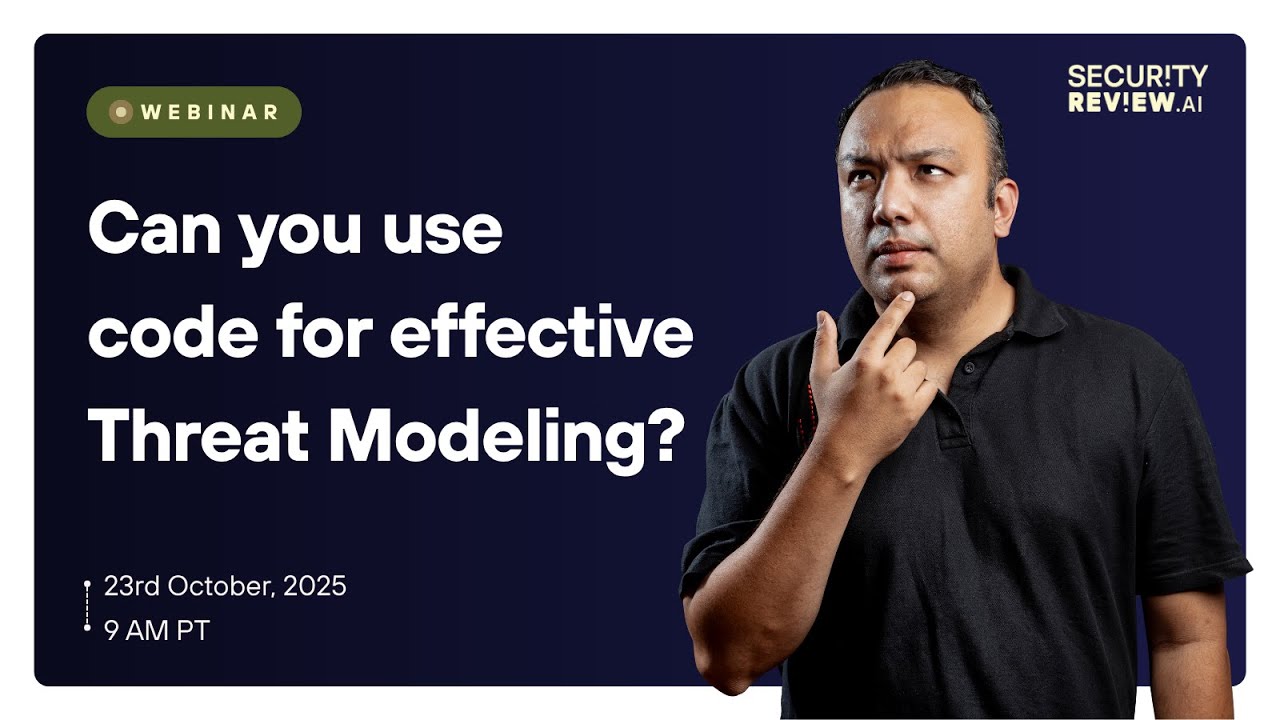 Webinar: Can You Use Code For Effective Threat Modeling?