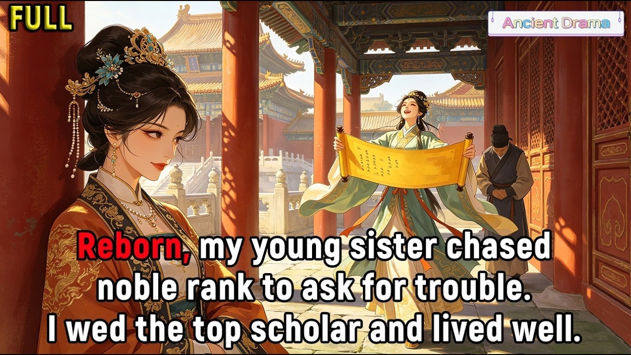 Reborn, my young sister chased noble rank to ask for trouble. I wed the top scholar and lived well.