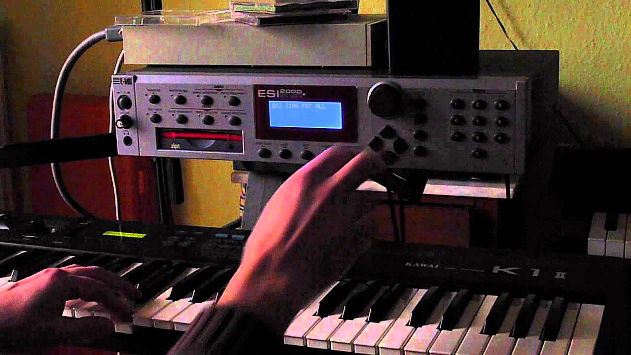 ESI 2000 / 4000 / 32 #oldschool Sampler Demo, a few of my favorite sounds