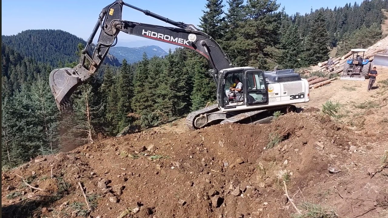 hidromek 300 excavator-ORMAN CANAVARI-FOREST MONSTER-HİDROMEK EXCAVATOR