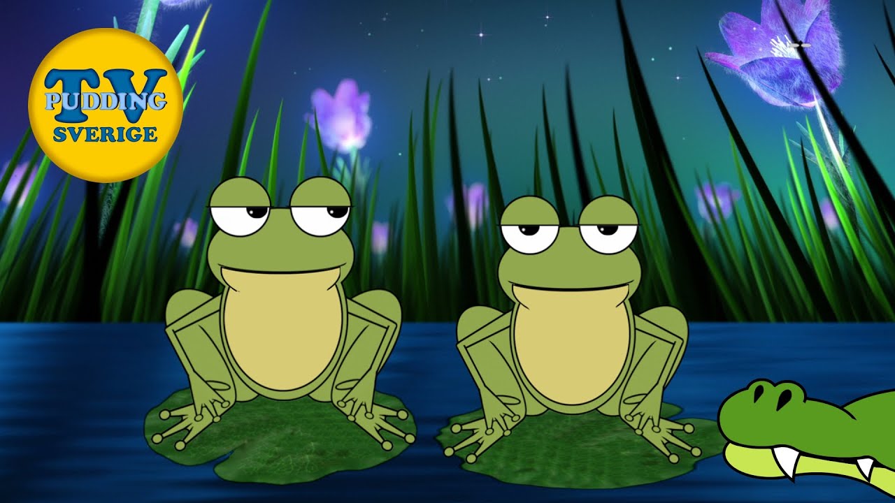 Små grodorna 🐸 (2025) | Svenska barnsånger