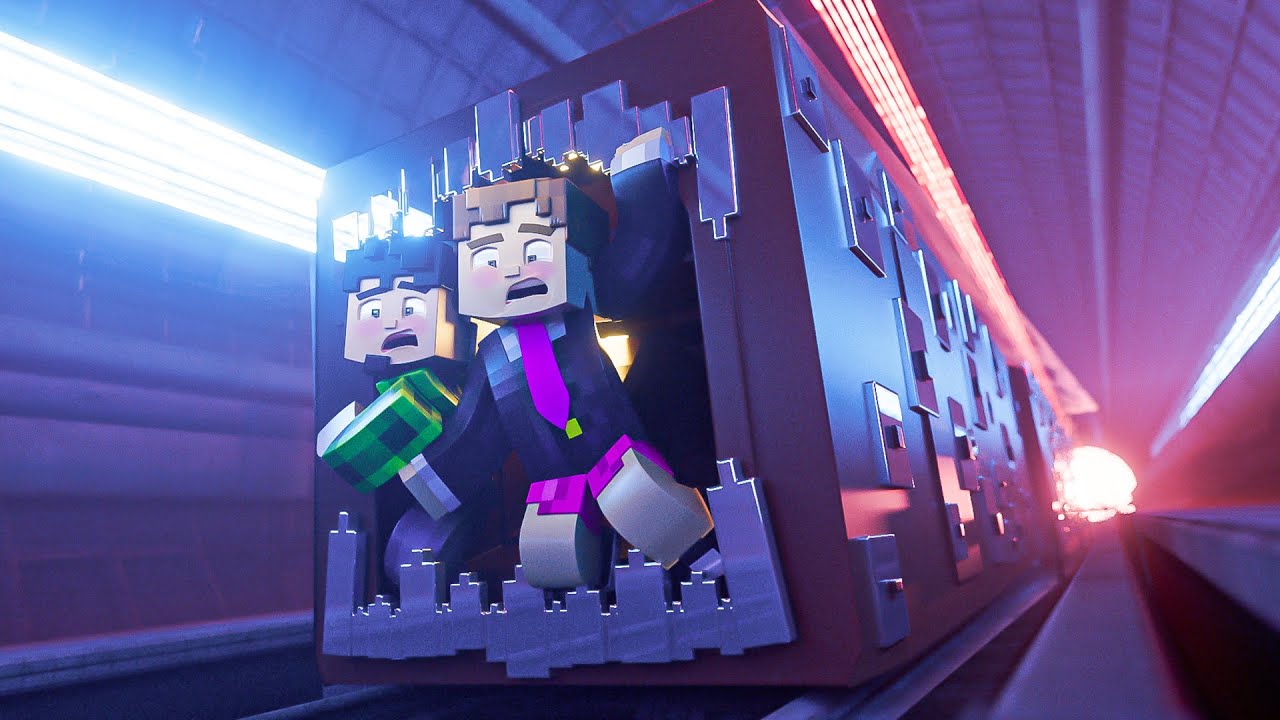TRAIN EATER ME ENGOLIU NO MINECRAFT !! ( TREVOR HENDERSON ) AVENTURA COM MODS