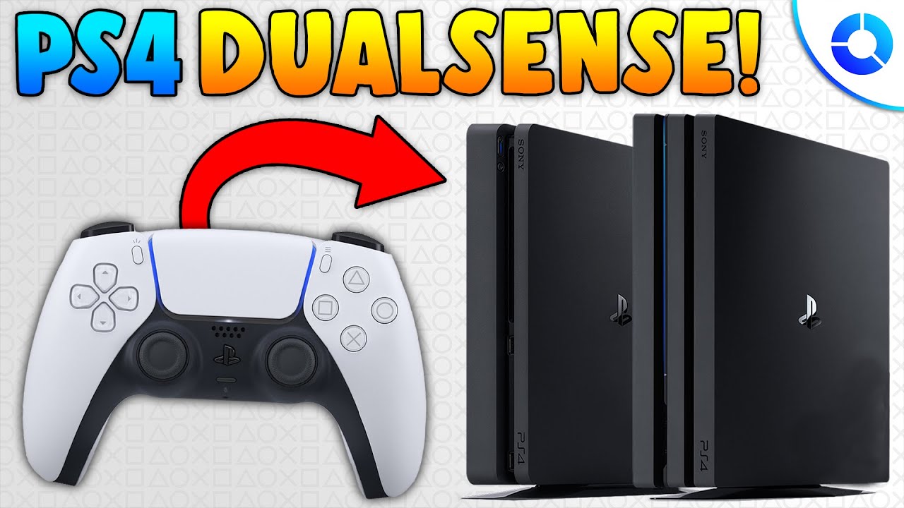 Как ЛЕГКО использовать контроллер PS5 Dualsense на PS4!