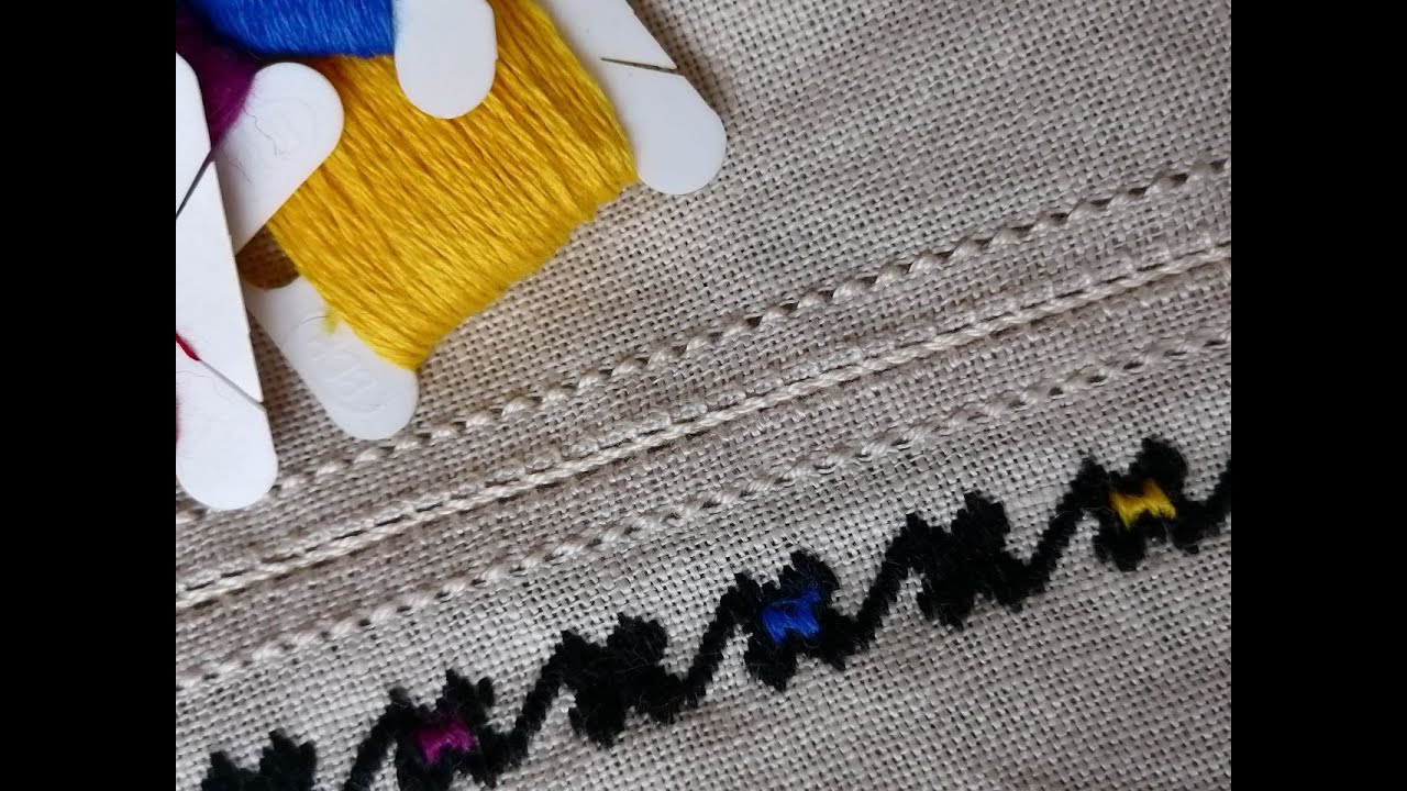 Змережування ( як змережити легко та швидко). Вишивка. Hand embroidery.