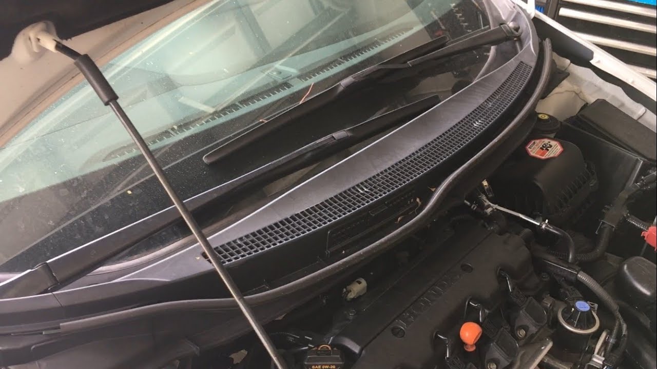 Honda Civic Windshield Washer Fluid Nozzle Replacement DIY