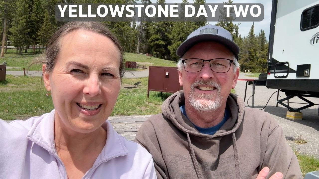 Visiting Yellowstone in our NEW TRAILER | Day 2 (Vlog 14)