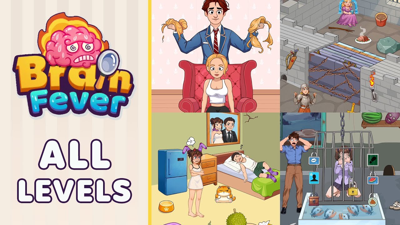 Brain Fever: Puzzle Game Levels 1-139 | Every Puzzle Solved! 🎯