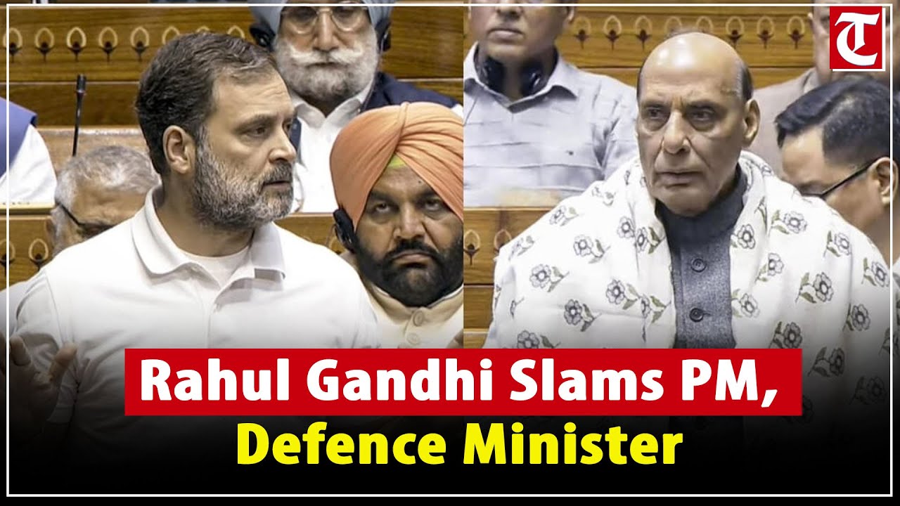 Rahul Gandhi blasts PM Modi & Rajnath Singh over Army Chief’s book, seeks to speak in Lok Sabha
