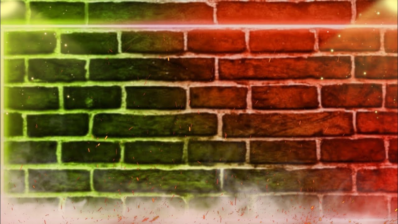 Brick wall background effect video|| color wall brick background|| HD free background||