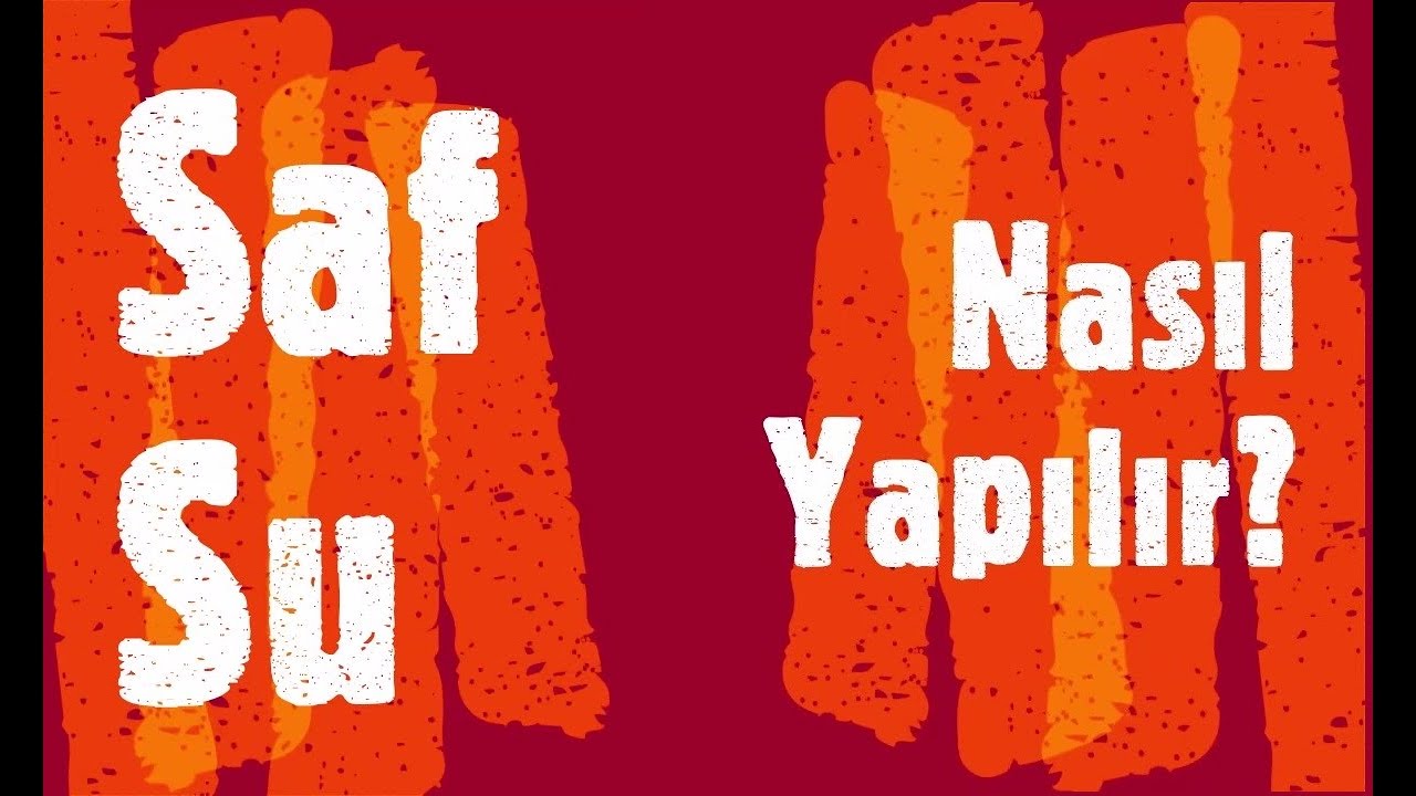 Saf Su Nasıl Yapılır? Evde Parfüm İçin Saf Su Yaptık! #safsu #sterilsu #kendinyap