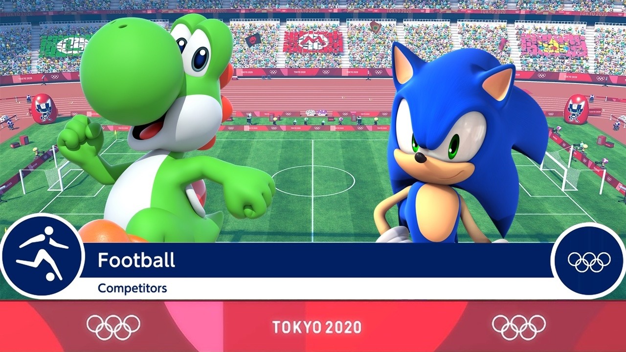 Mario & Sonic at the Tokyo 2020 Olympic Games - Yoshi/Tails Vs. Sonic/Silver