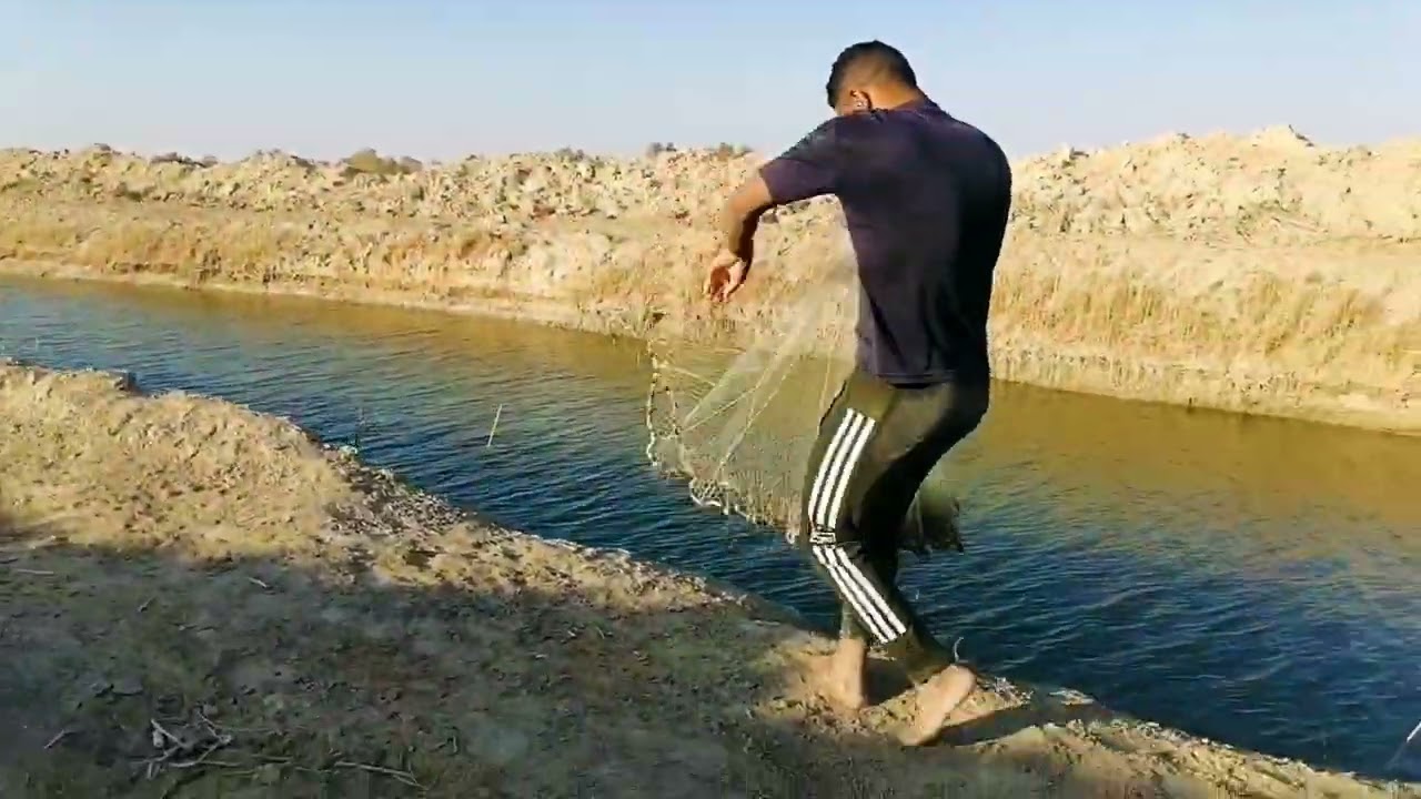 طلعنه احله صيد الأسماك. في بحر النجف