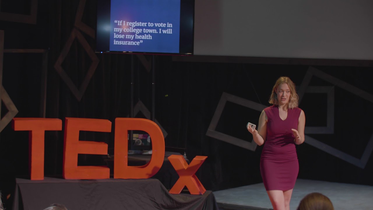 Debunking Voting Myths | Rebecka Miller | TEDxNMU
