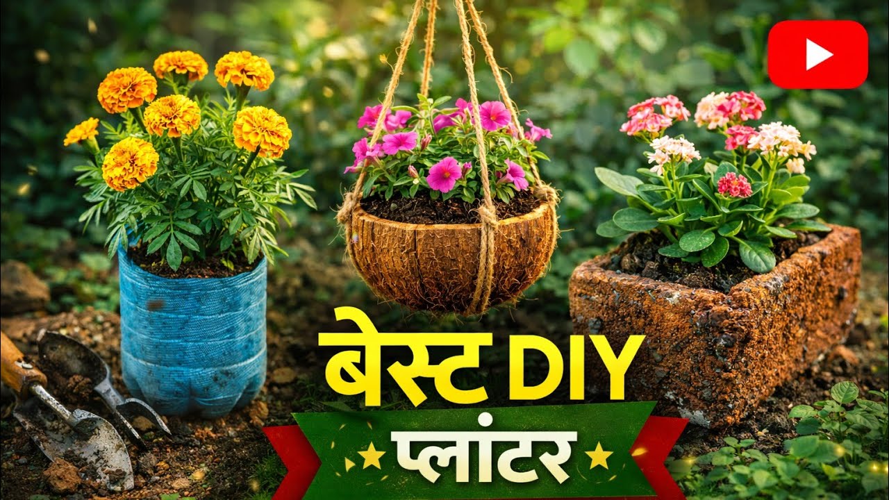 Eight diy plnters #funny #plants #plants 