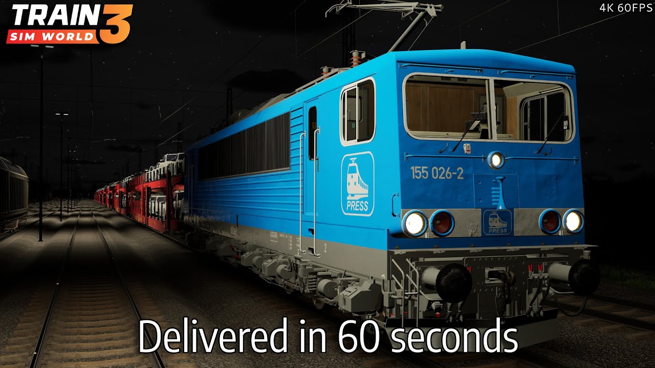 Delivered in 60 seconds - Bahnstrecke Bremen - Oldenburg - BR 155 - Train Sim World 3