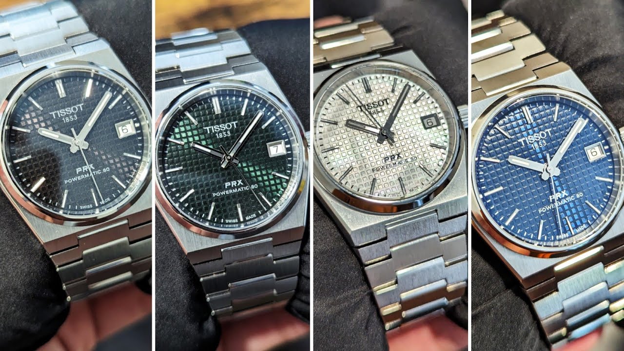 Ranking The Tissot PRX 35mm Colours From Worst To Best