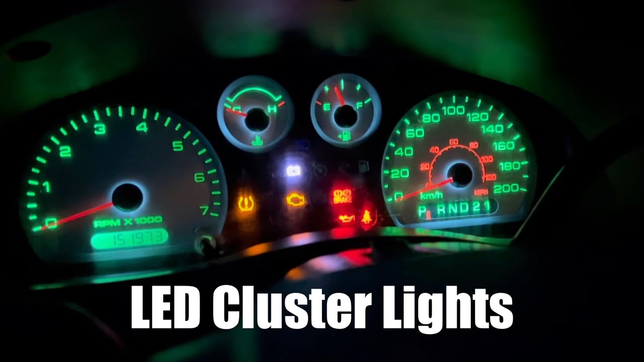 Replacing the Cluster Lights in 2007 Ford Ranger