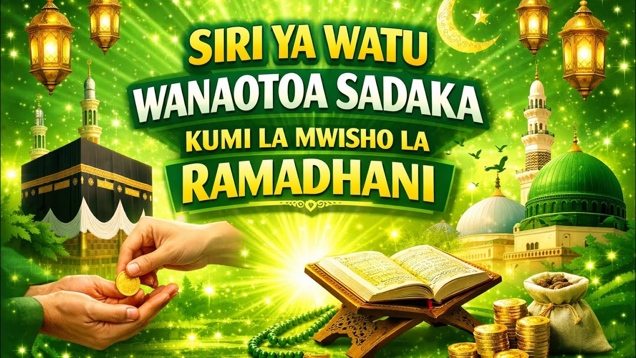 SHEKH RUSANGAYA:SIRI YA WATU WANAOTOA SADAKA KUMI LA MWISHO LA RAMADHANI 