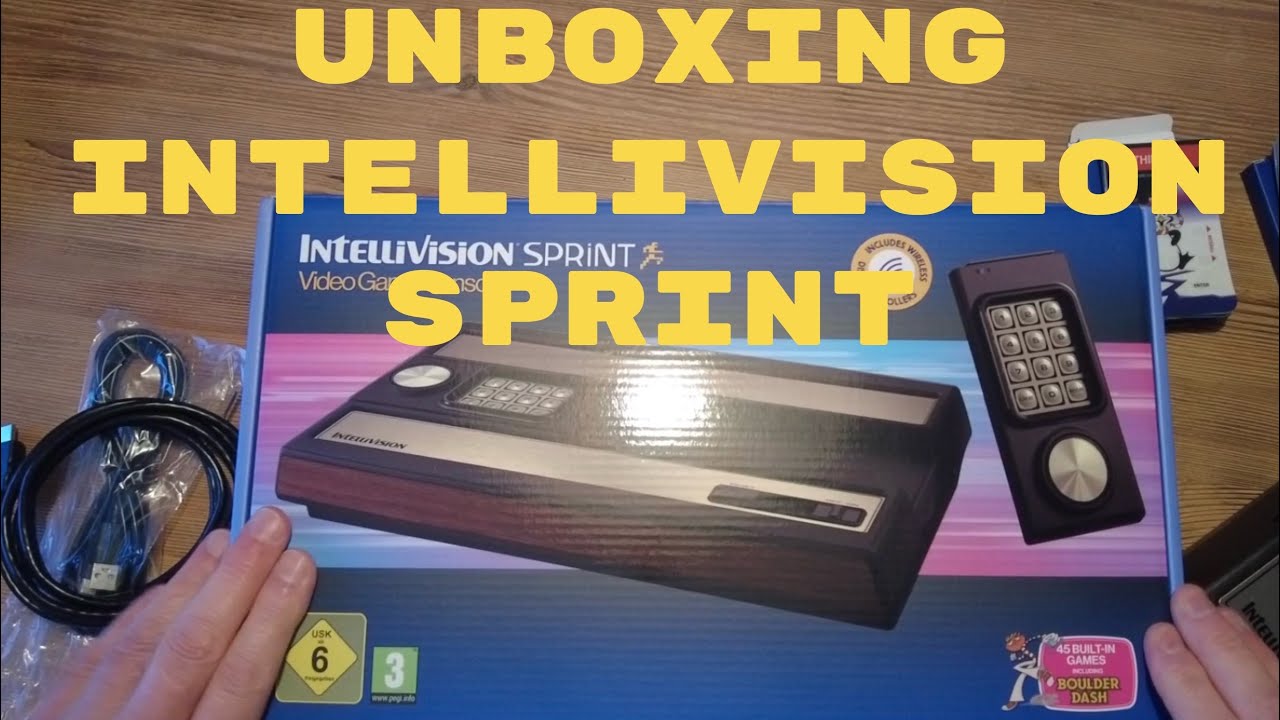 Unboxing Intellivision Sprint und Vergleich