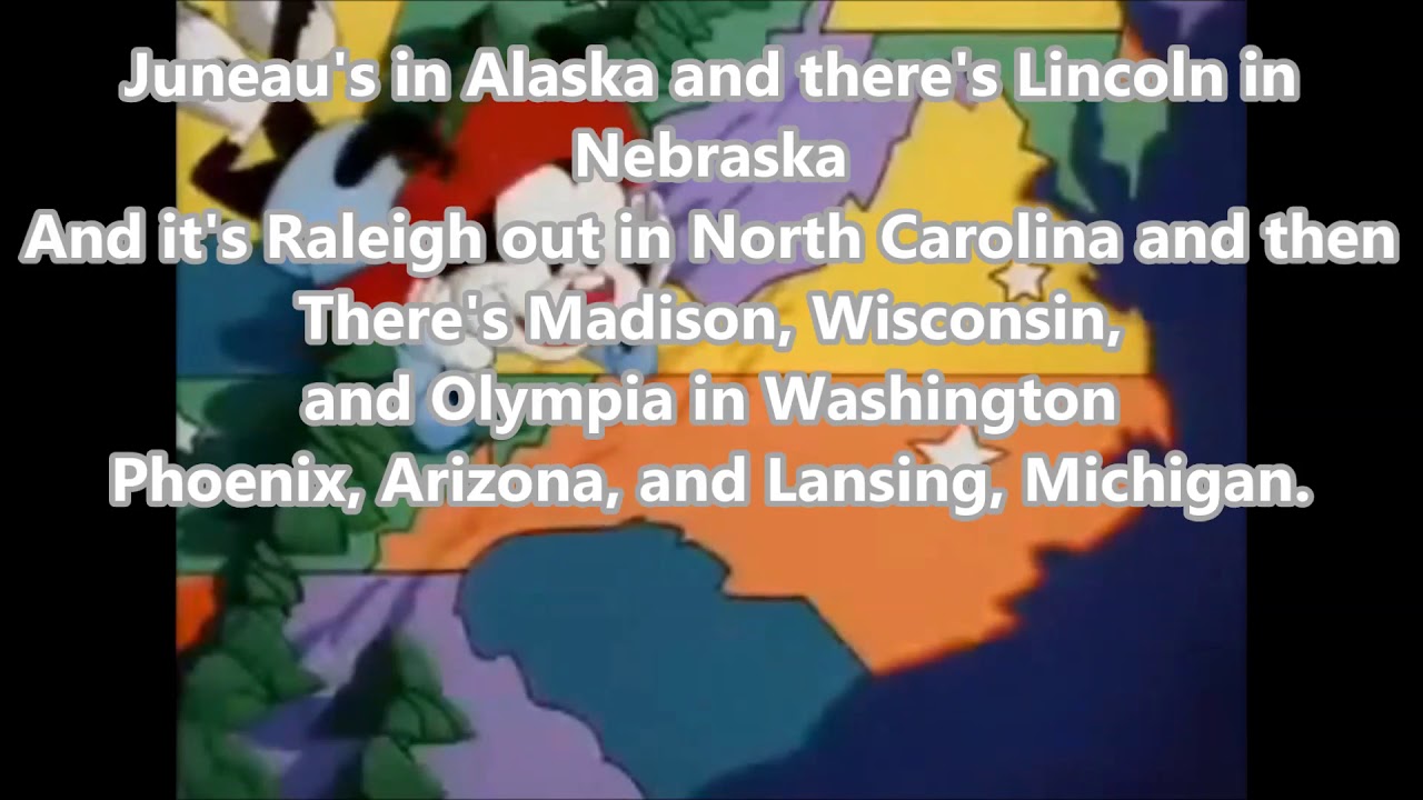 Wakko's America (karaoke version)