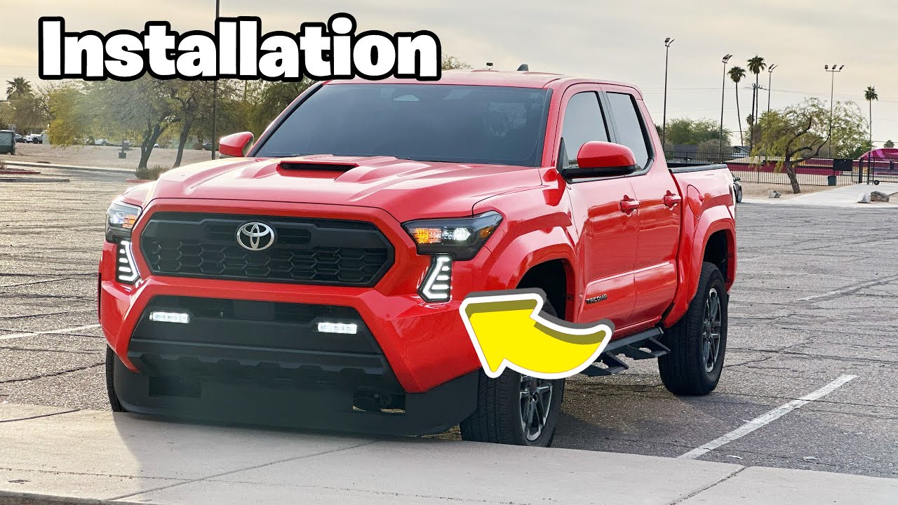 2024 Tacoma Fog Light Turn Signal Install