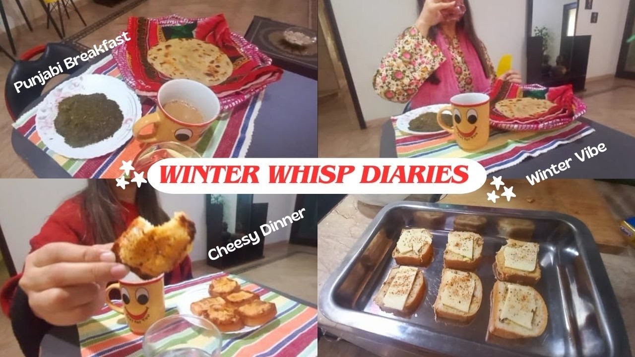 Punjabi Breakfast + Cheesy Dinner😋 by Mishal's Routine